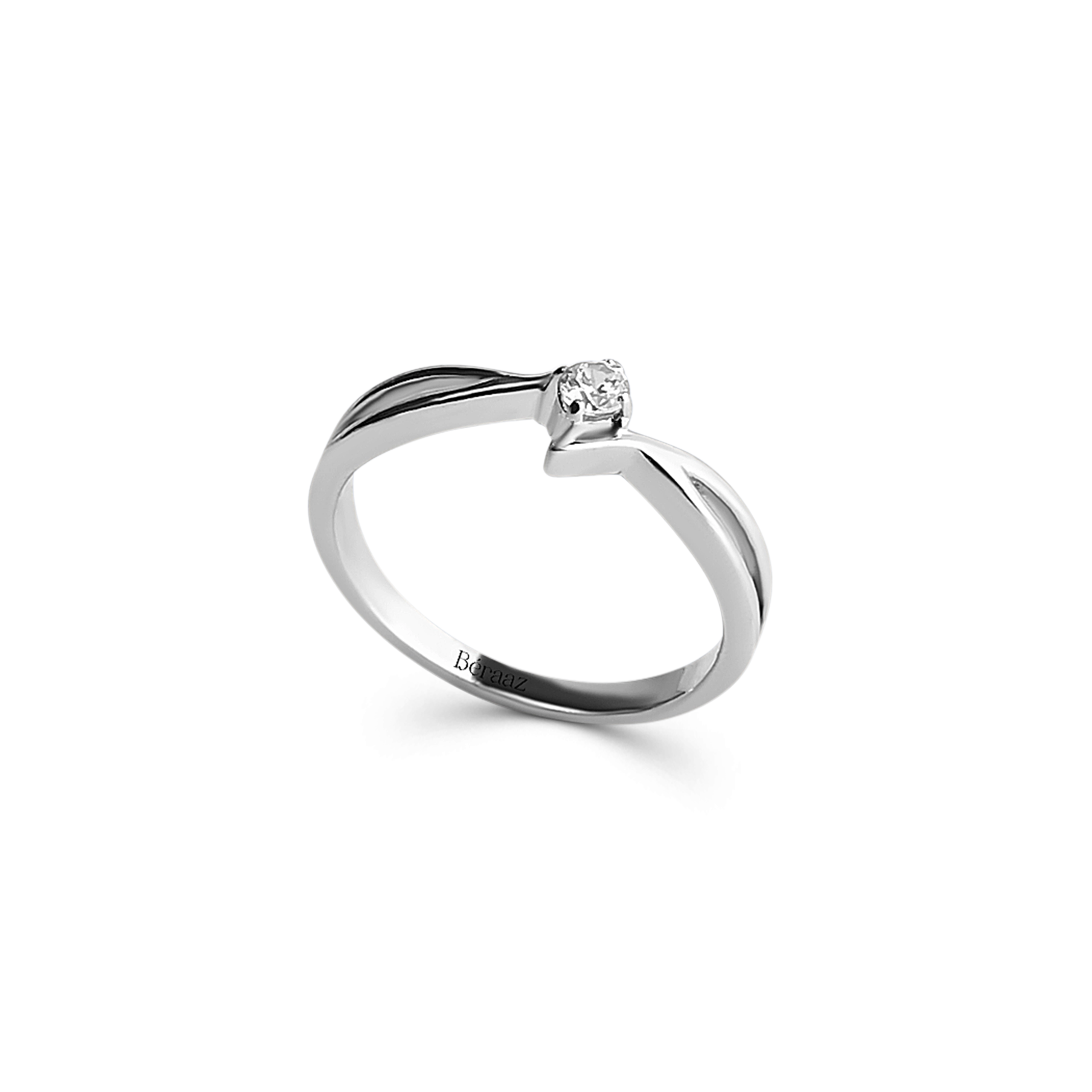 Ladies Solitaire Promise Ring