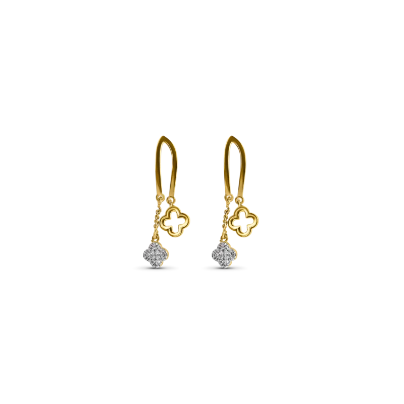 Four Leaf Clover Earrings