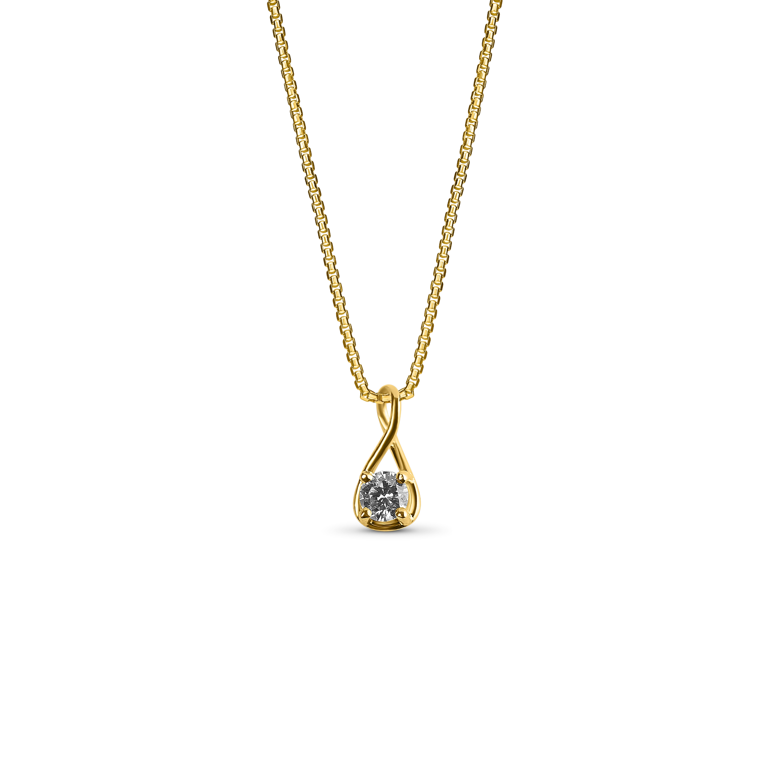 Twisted Round Pendant