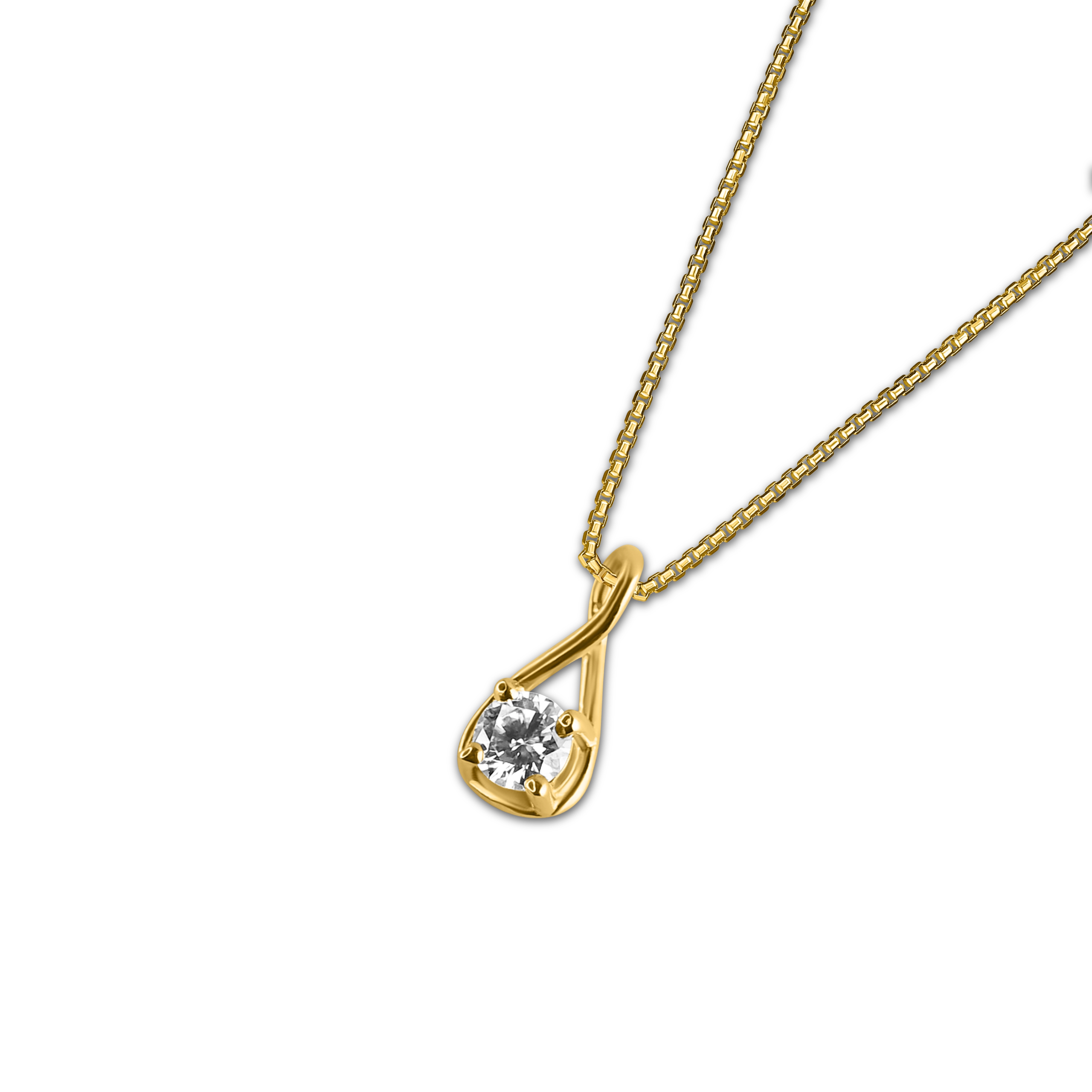 Twisted Round Pendant - Image 2